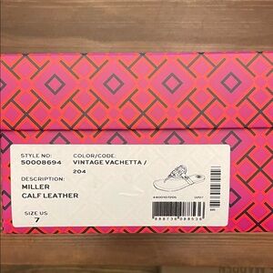 Tory Burch Vintage Vachetta Miller Sandals